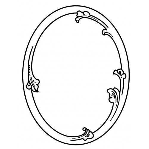 500x500 Best Photos Of Oval Frame Drawing