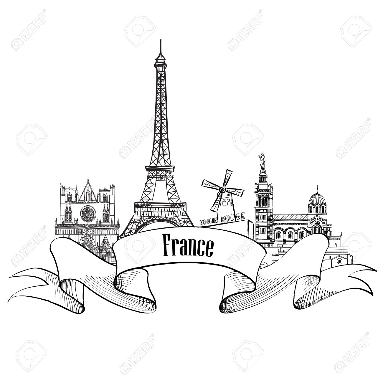 1300x1300 Paris France Attractions