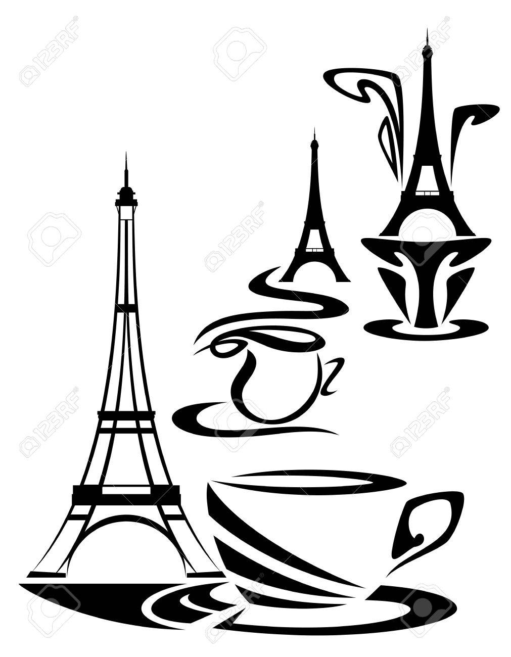1011x1300 French Coffee Time Design