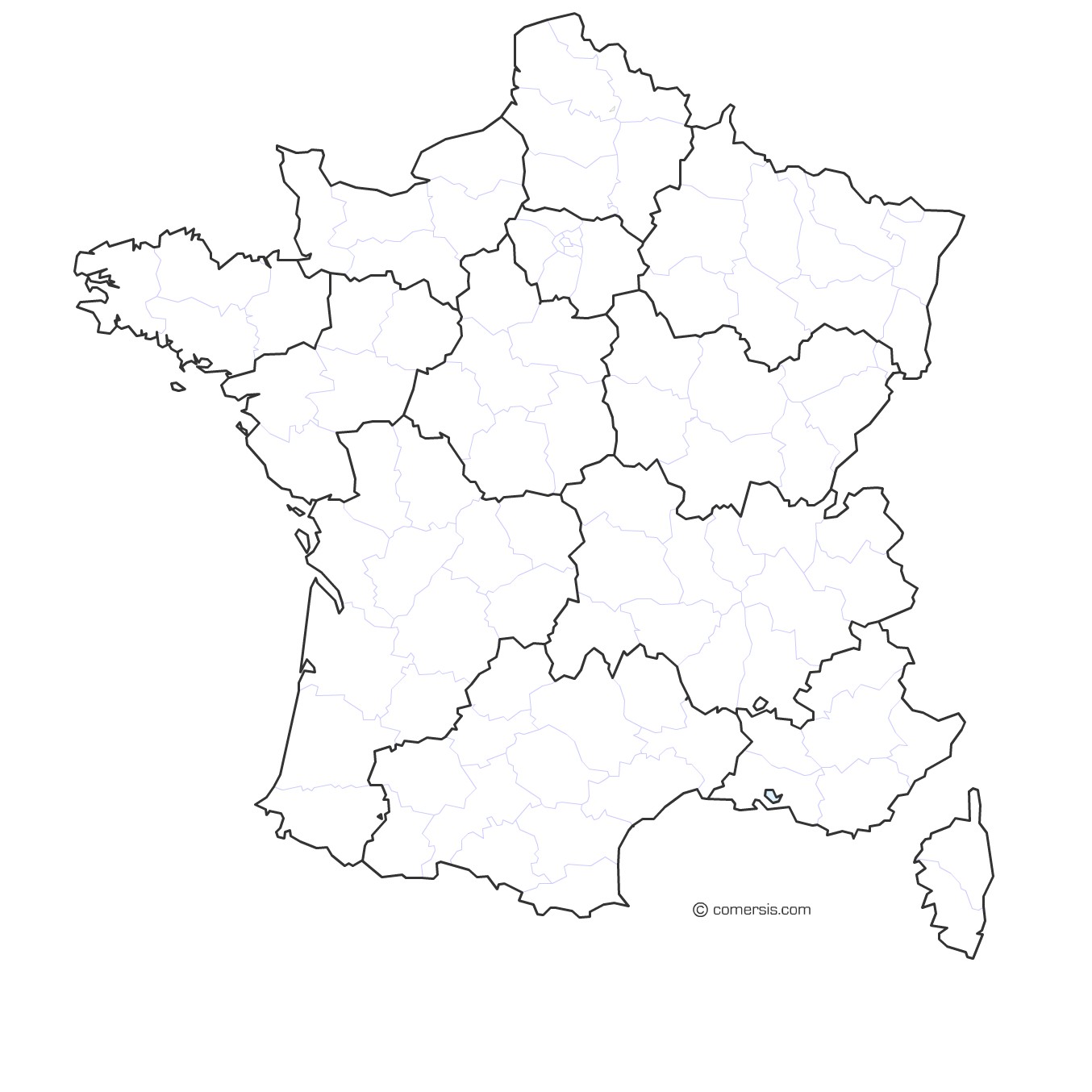 1354x1354 Maps Of France