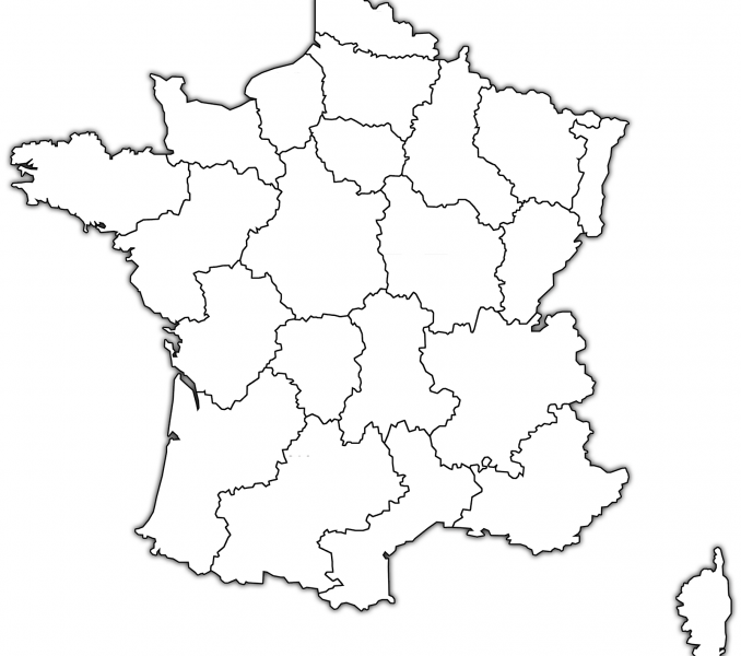 France Map Drawing Easy - France Map Drawing Clipartmag | Boddeswasusi
