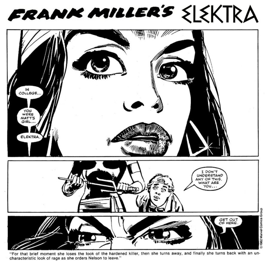 894x894 Frank Miller's Elektra By Stevenely