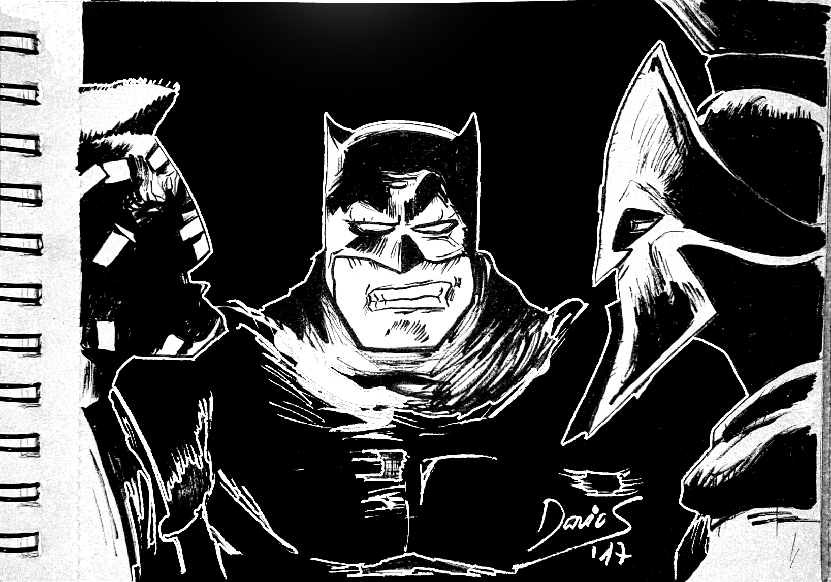 1636x1146 Frank Miller Fan Art @dariosuarezart (Facebookinstagramtwitter