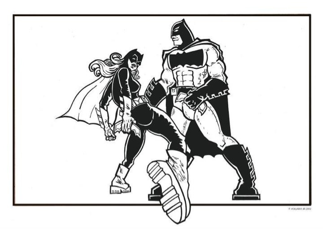 640x453 Frank Vollaro's Comic And Illustration Blog Batgirl The Dark