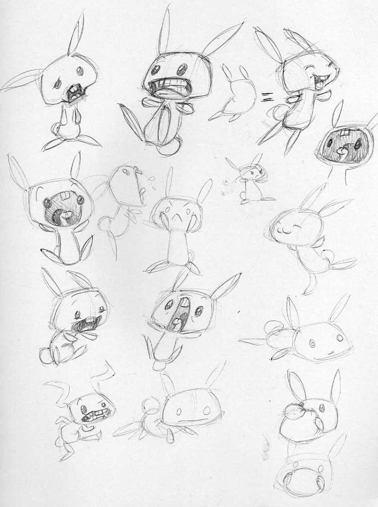 762x1023 Bunny Sketches Andrew Perez