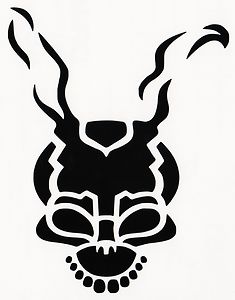 235x300 Donnie Darko Movie Frank The Bunny Rabbit Car Window Vinyl Decal