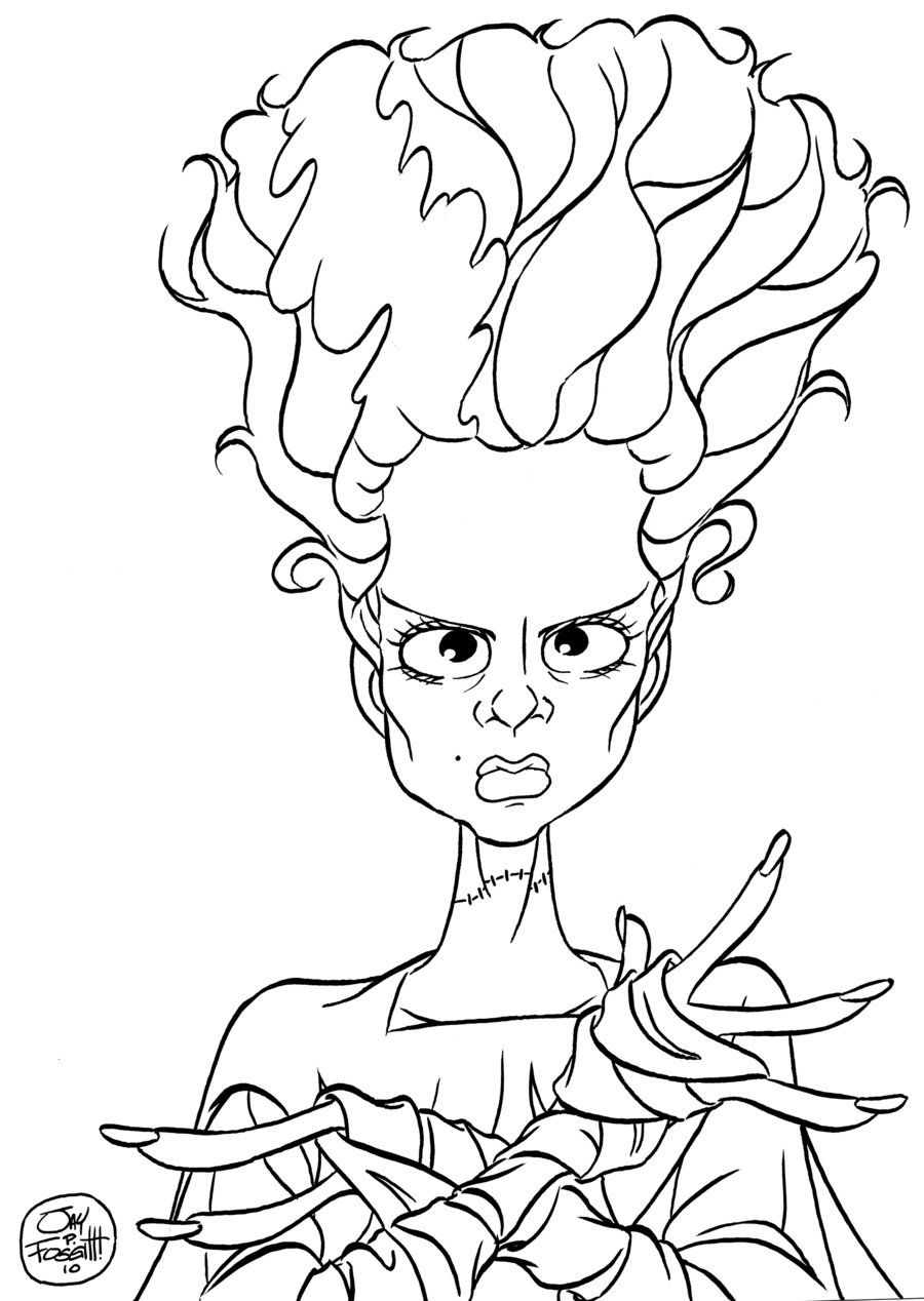 900x1268 Bride Of Frankenstein By Jayfosgitt