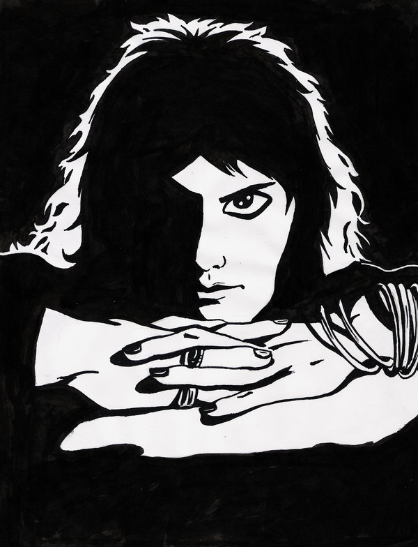 600x784 Freddie Mercury By Cheinei
