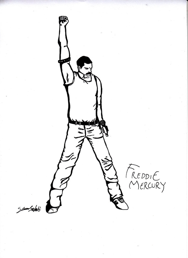 763x1046 Freddie Mercury By Gambaransakti