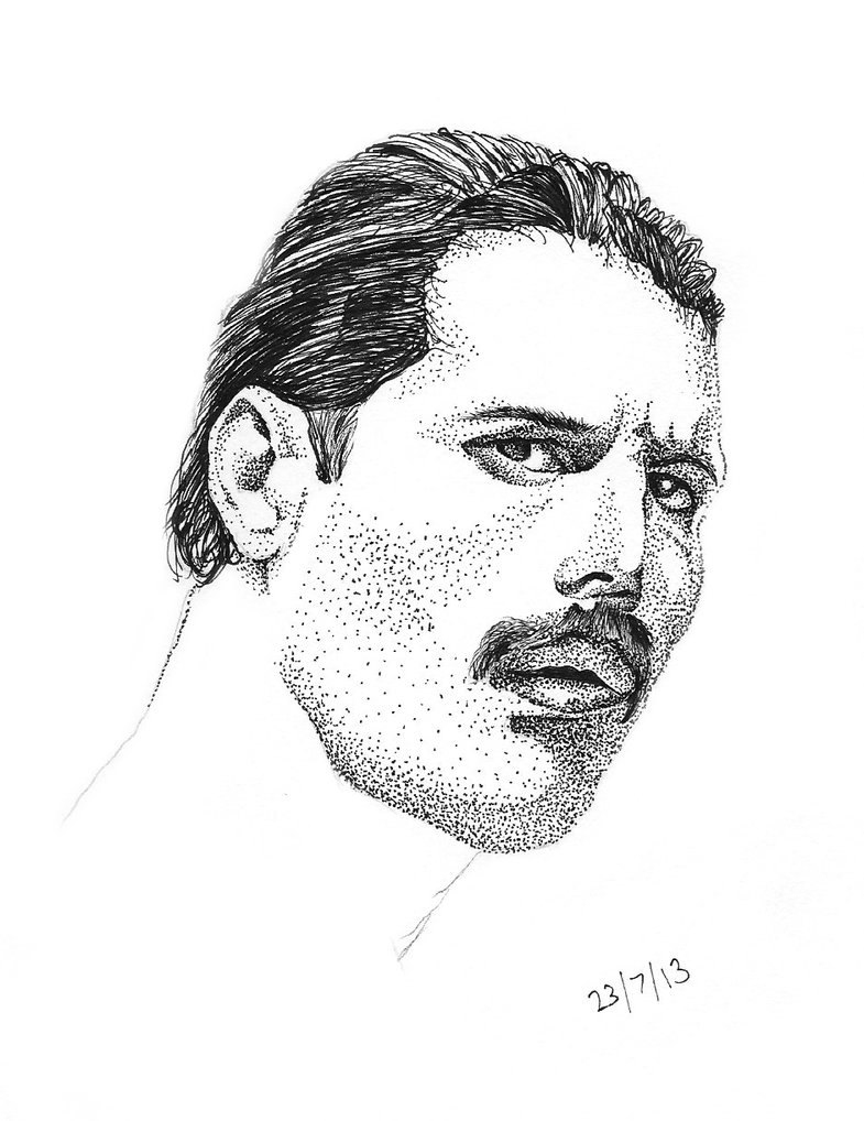 785x1018 Freddie Mercury By Cooperex
