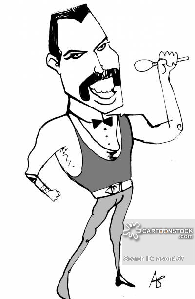 400x612 Rock Band Caricatures