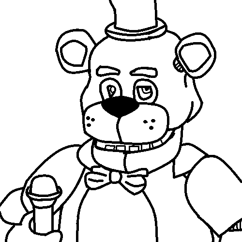 500x500 Freddy Fazbear Base By Sparkythedogfnaf101