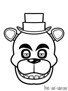225x300 How To Draw Freddy Fazbear From Five Nights