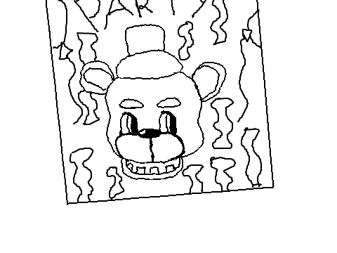 480x360 Attempt At Drawing Freddy Fazbear On Scratch