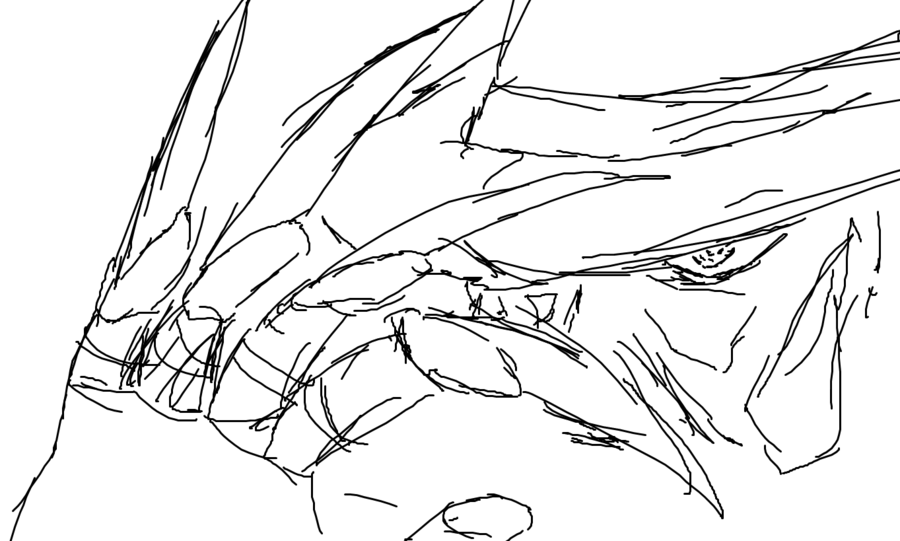 900x541 Freddy Krueger Sketch By Tristow