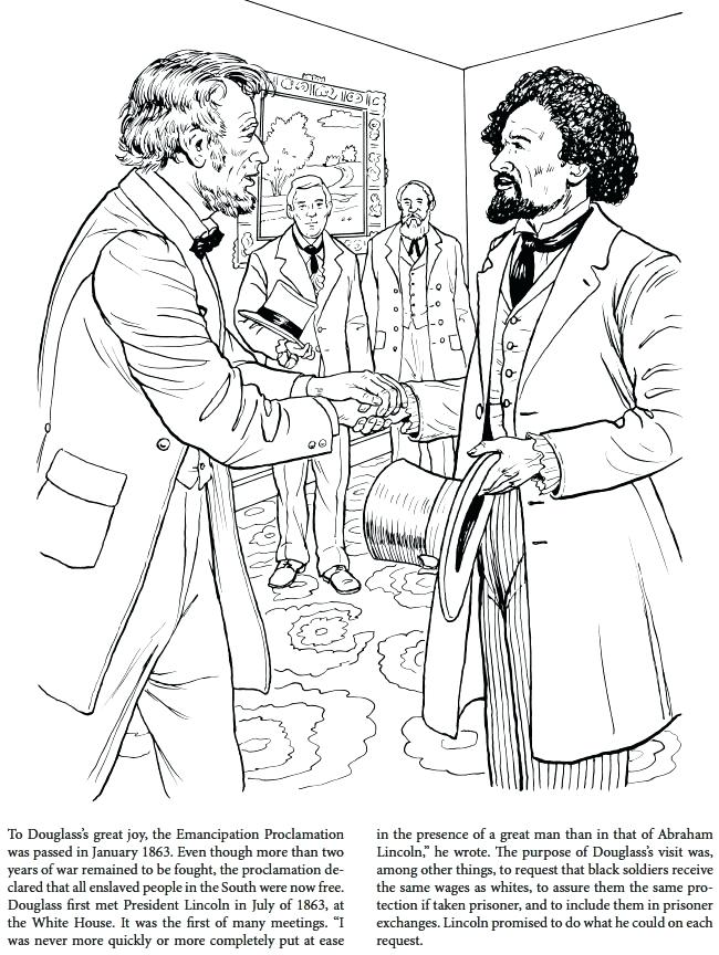 650x864 Lovely Frederick Douglass Coloring Page Free Download
