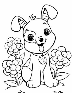 300x388 Free Animal Colouring Pages