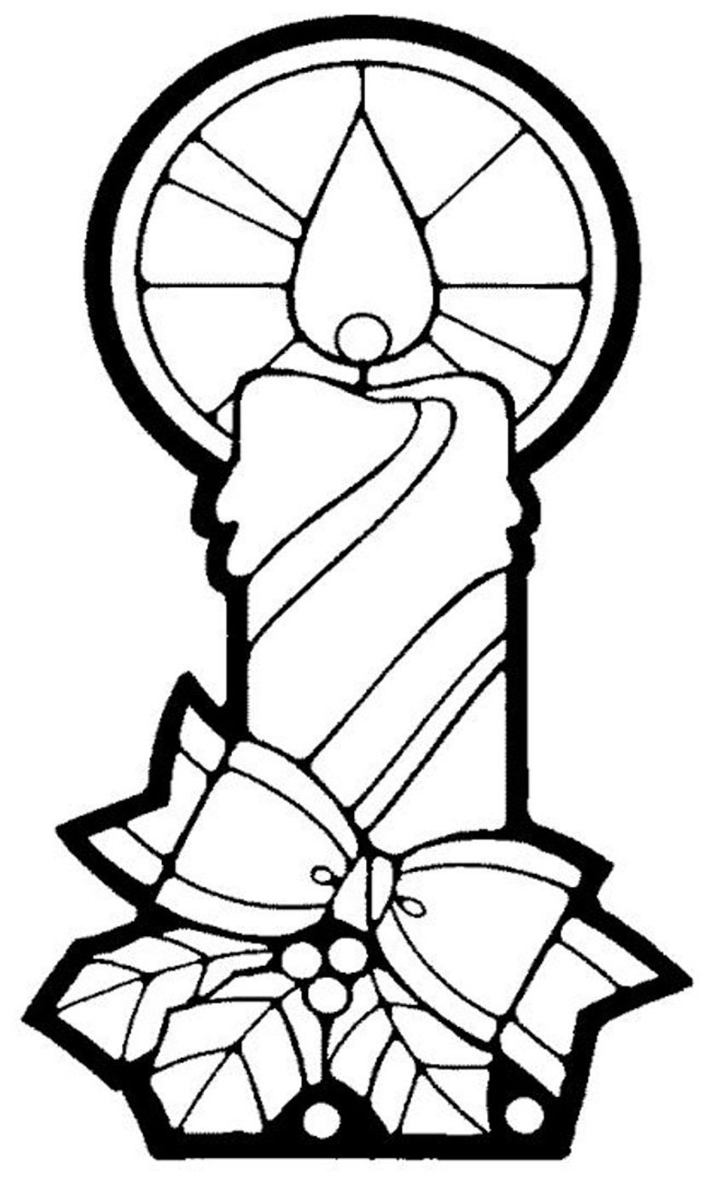 1020x1700 Christmas Coloring, Candle Free Christmas Coloring Pages Candle