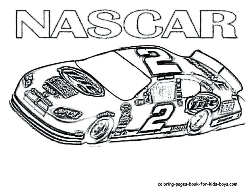 863x667 Racing Cars Coloring Pages Race Car Color Free Printable Truck