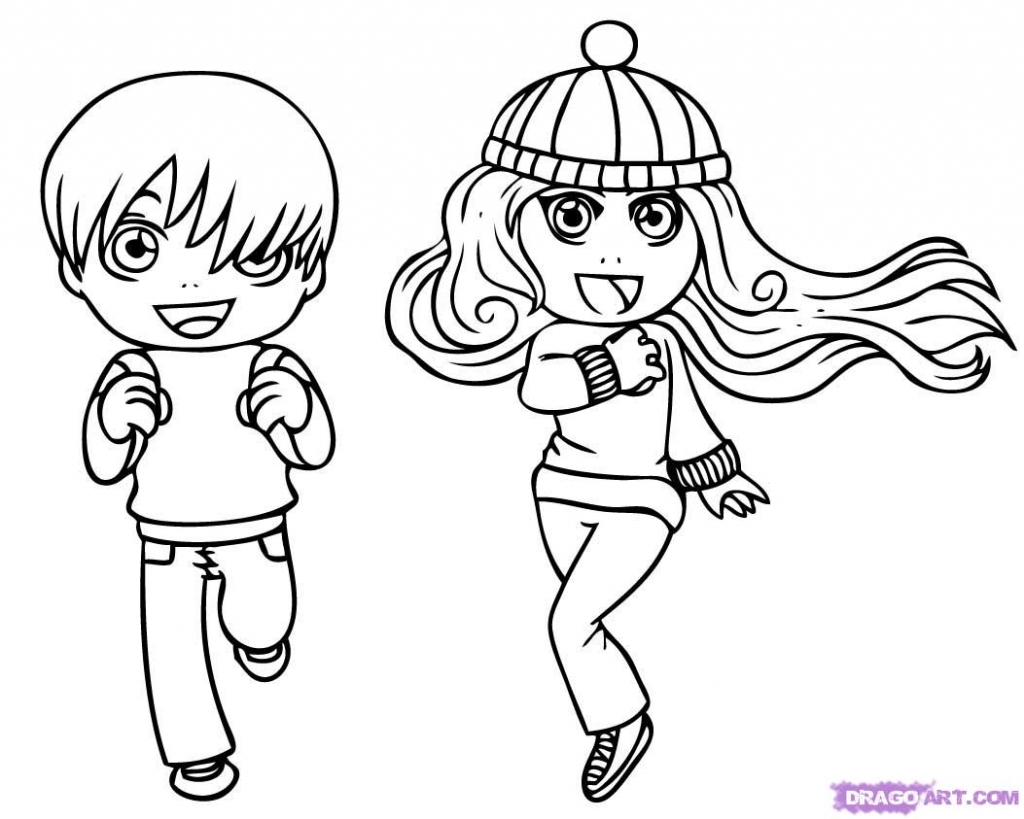 1024x819 Sketching For Children How To Draw Children Step Step Figures