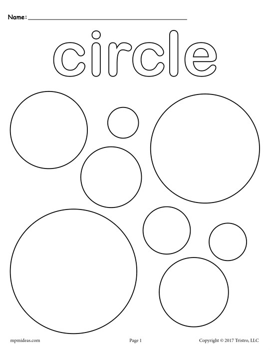 541x700 Free Circles Coloring Page