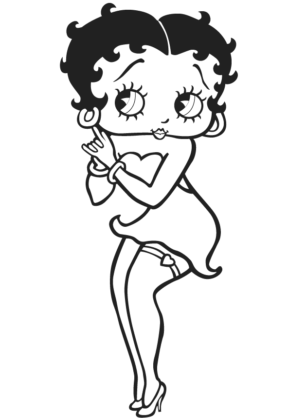 592x857 Boop Drawing Clipart