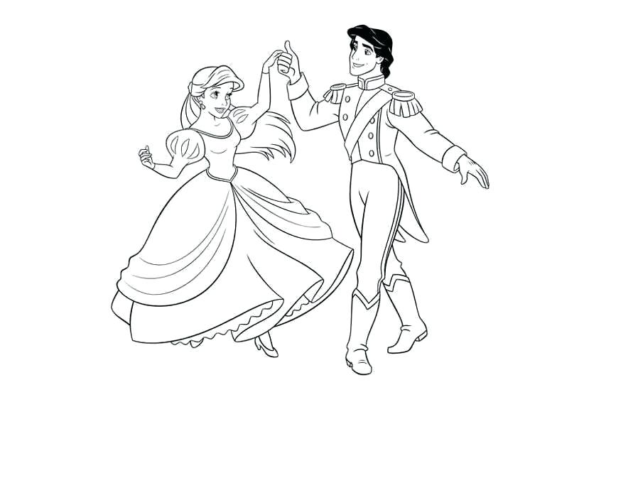891x704 Prince Eric Coloring Pages Colour Drawing Free Wallpaper Princess