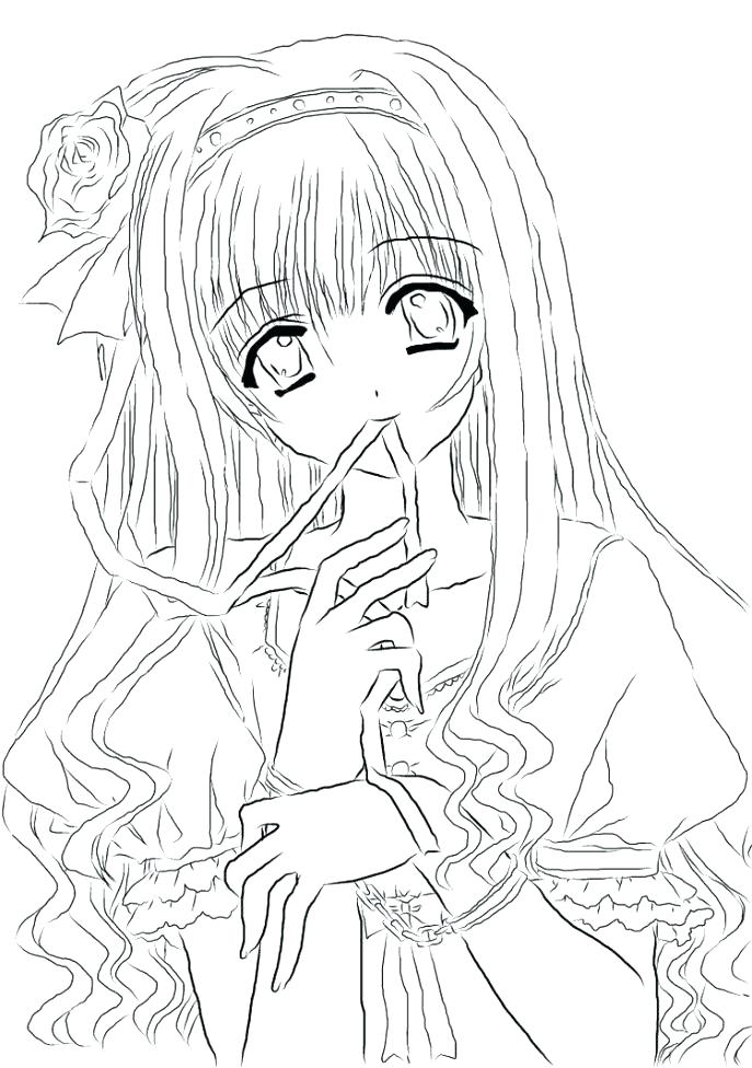 687x976 Chibi Anime Coloring Pages Anime Angel And Devil Coloring Pages