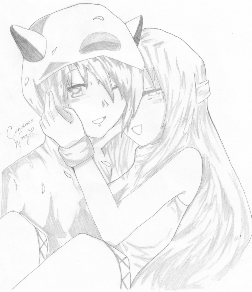 885x1024 Cute Anime Couples Drawings Cartoon Love Couple To Draw Free