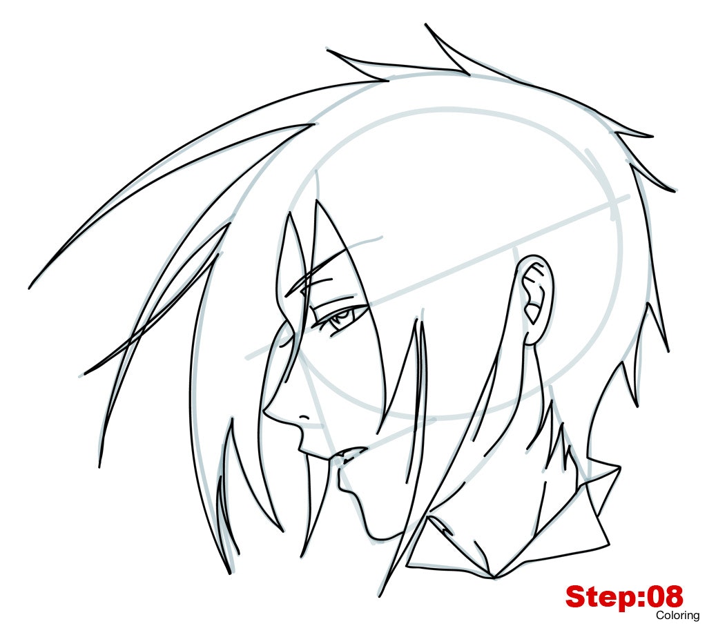 1024x907 Easy Drawings Of Anime Draw Drawn Out And Ready To Color In I Do