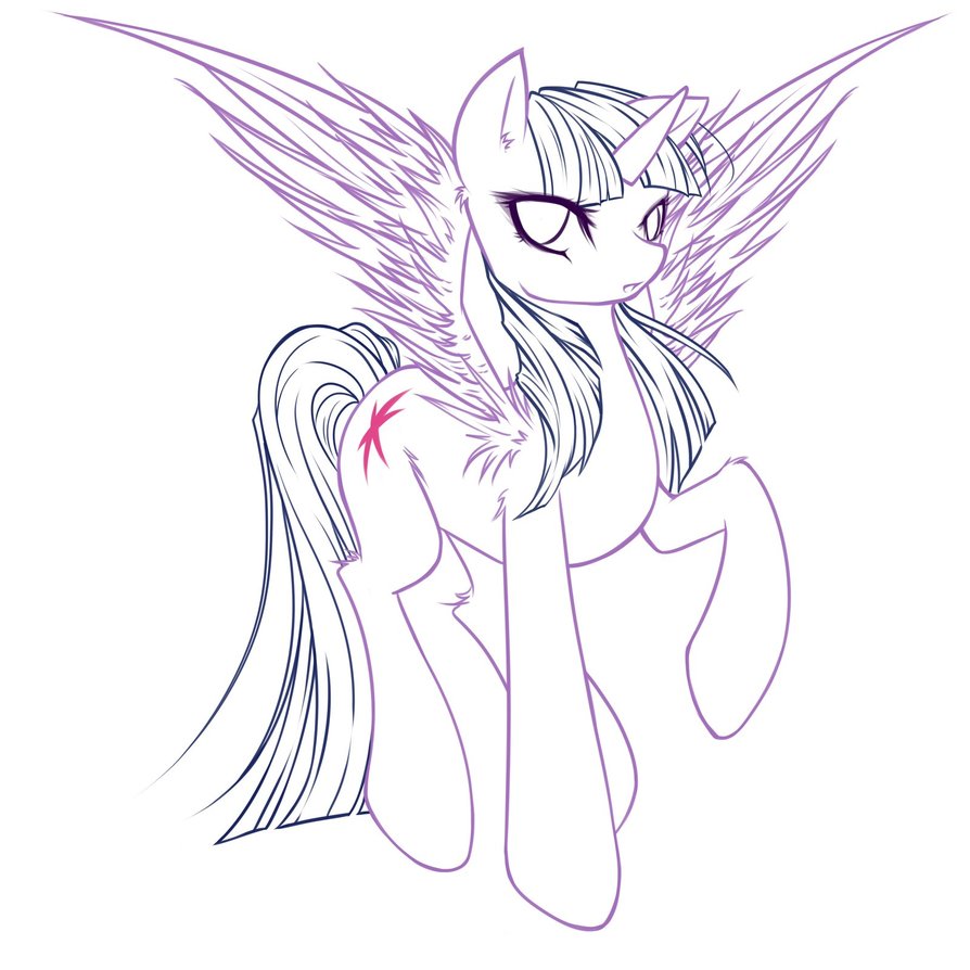 894x894 Free Lineart