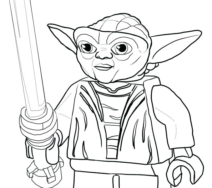 678x600 Yoda Coloring Page Cortefocal.site
