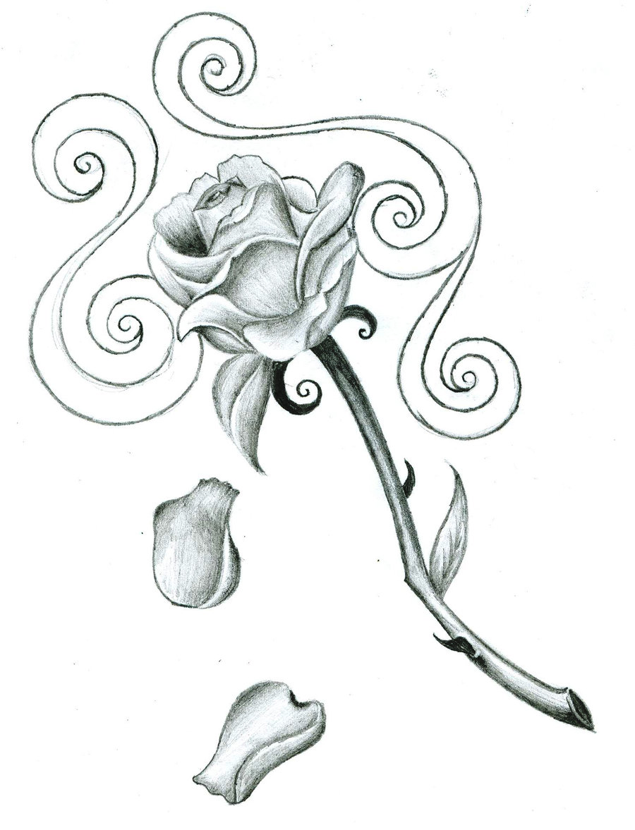900x1177 Large Free Printable Tattoo Designs Free Download Rose Tattoo