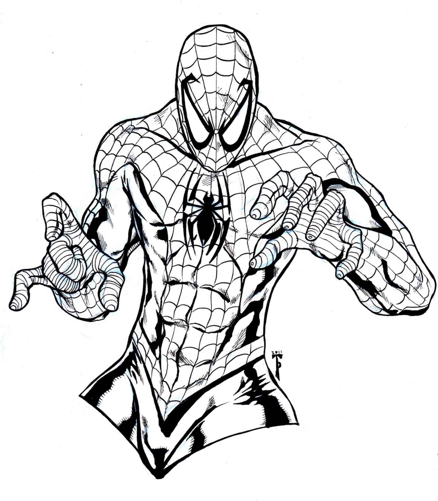 1398x1600 Top Spiderman Coloring Pages Cool Gallery Colo