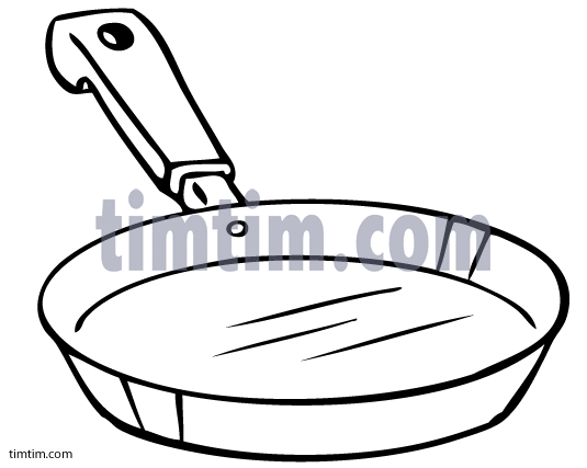 535x427 Free Drawing Of Frying Pan Bw From The Category Cooking Food