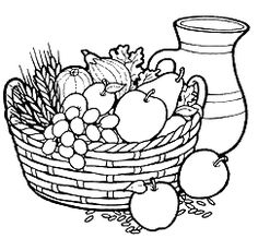 236x219 Fruit Basket Pictures For Kids Colour Drawing Hd Wallpaper La