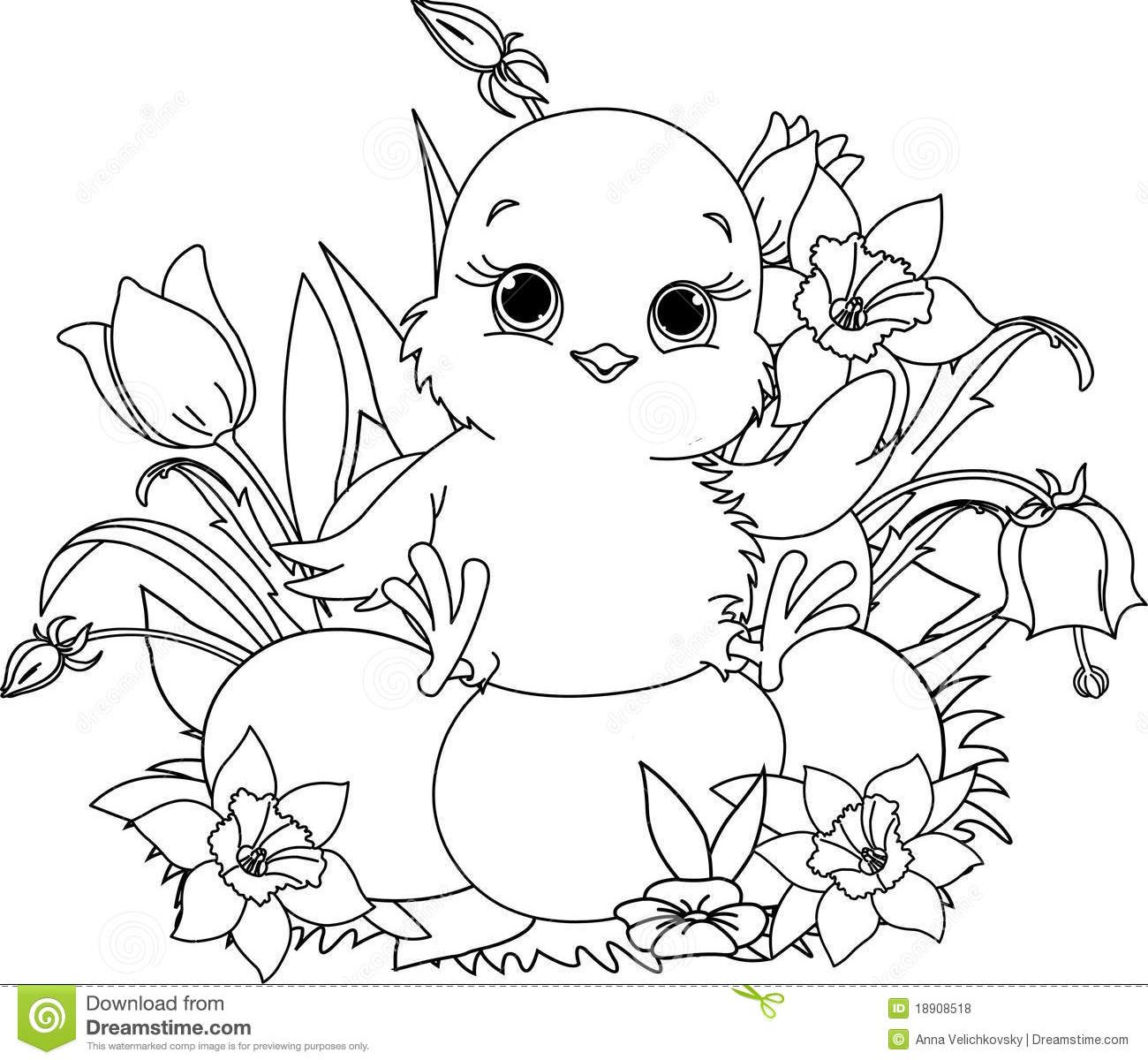1300x1200 Hen Coloring Pages Free Online Games Drawing For Kids Little
