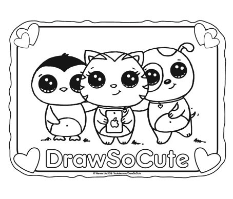 454x388 Hi Draw So Cute Fans, Get Your Free Coloring Pages Of My Draw So