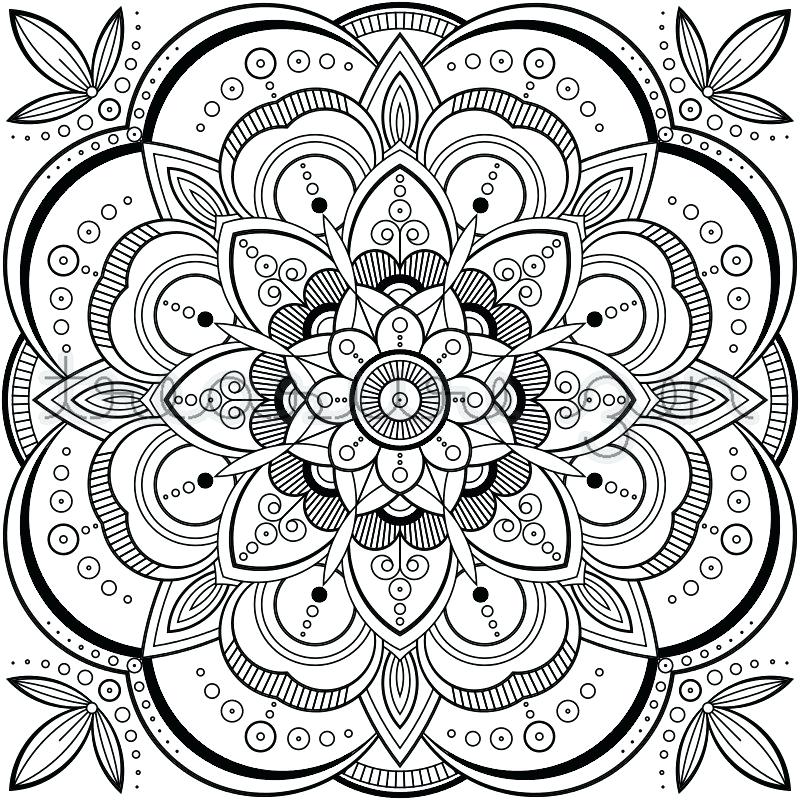 800x800 Mandala Coloring Pages Pdf Line Drawings Online Mandala Coloring