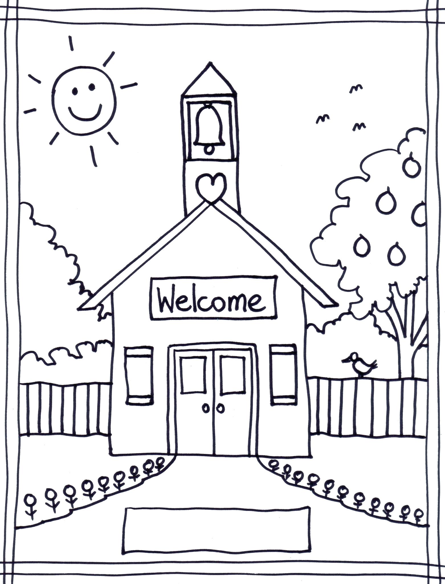 1562x2048 Coloring Back To School Coloring Pages Printable