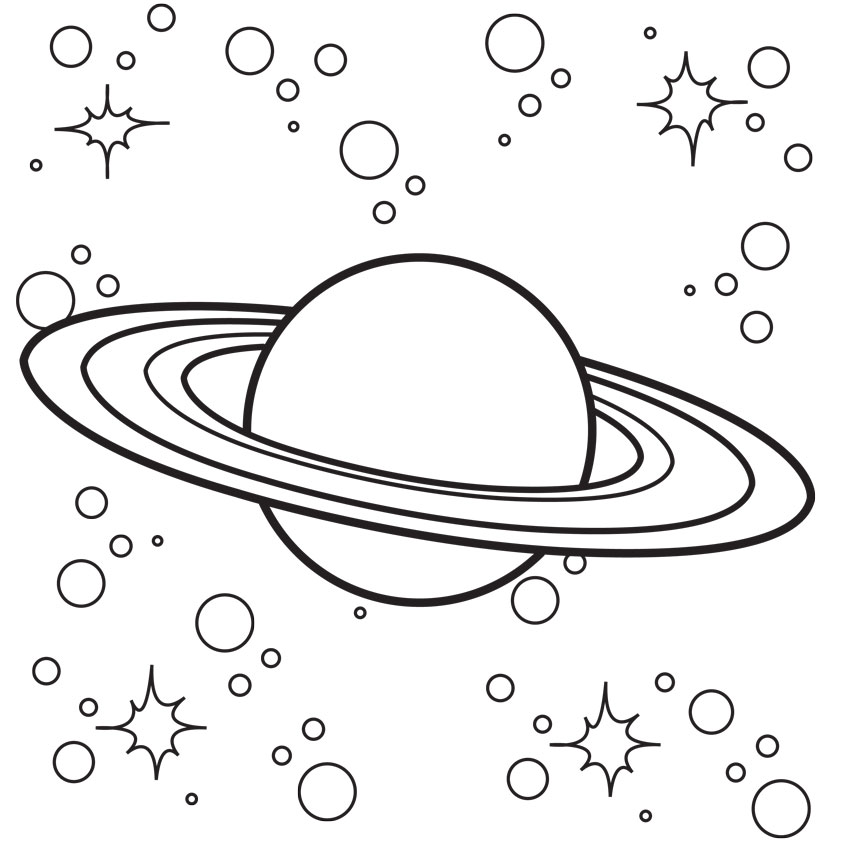 842x842 Impressive Space Coloring Pages Free Downloads