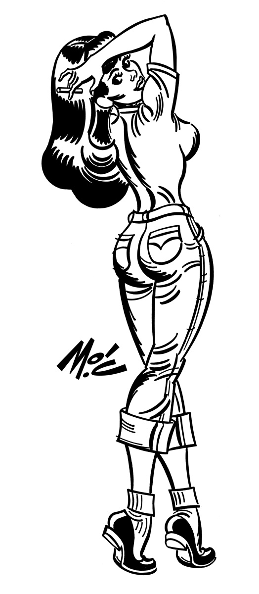 524x1200 Mitch O'Connell Free Tattoo Design Of The Day!