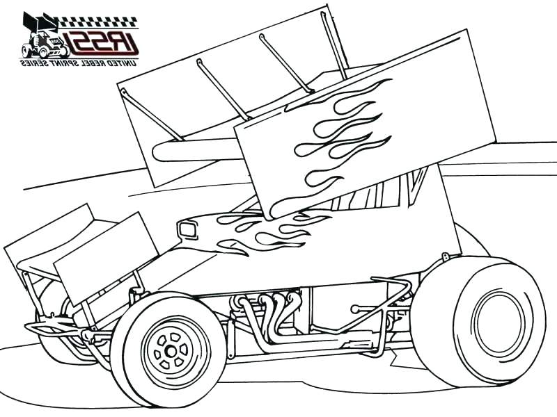 800x600 Epic Sprint Car Coloring Pages Fee Drawing Template Free Pictures