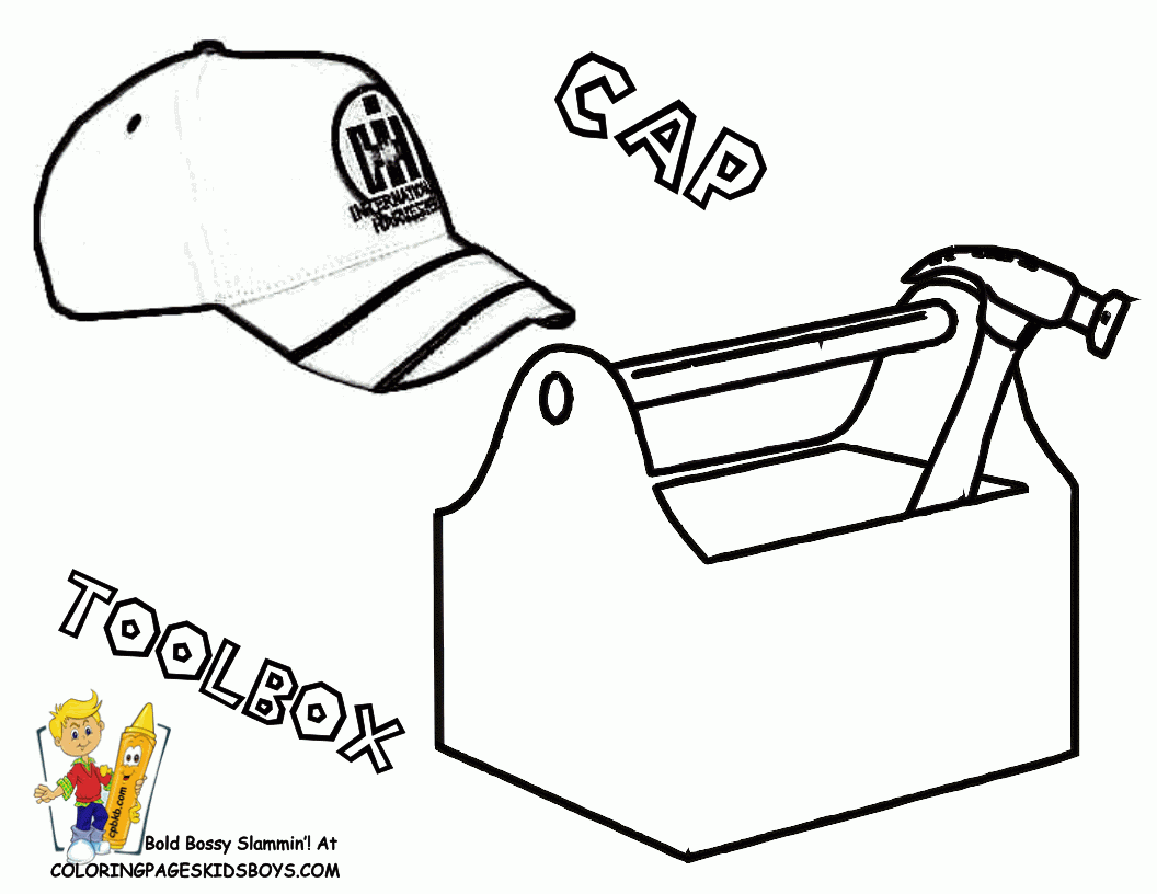 1056x816 Tool Coloring Pages