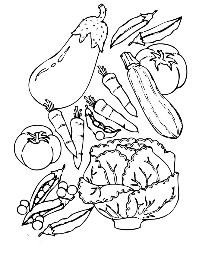 660x839 Food Coloring Pages Healthy Food