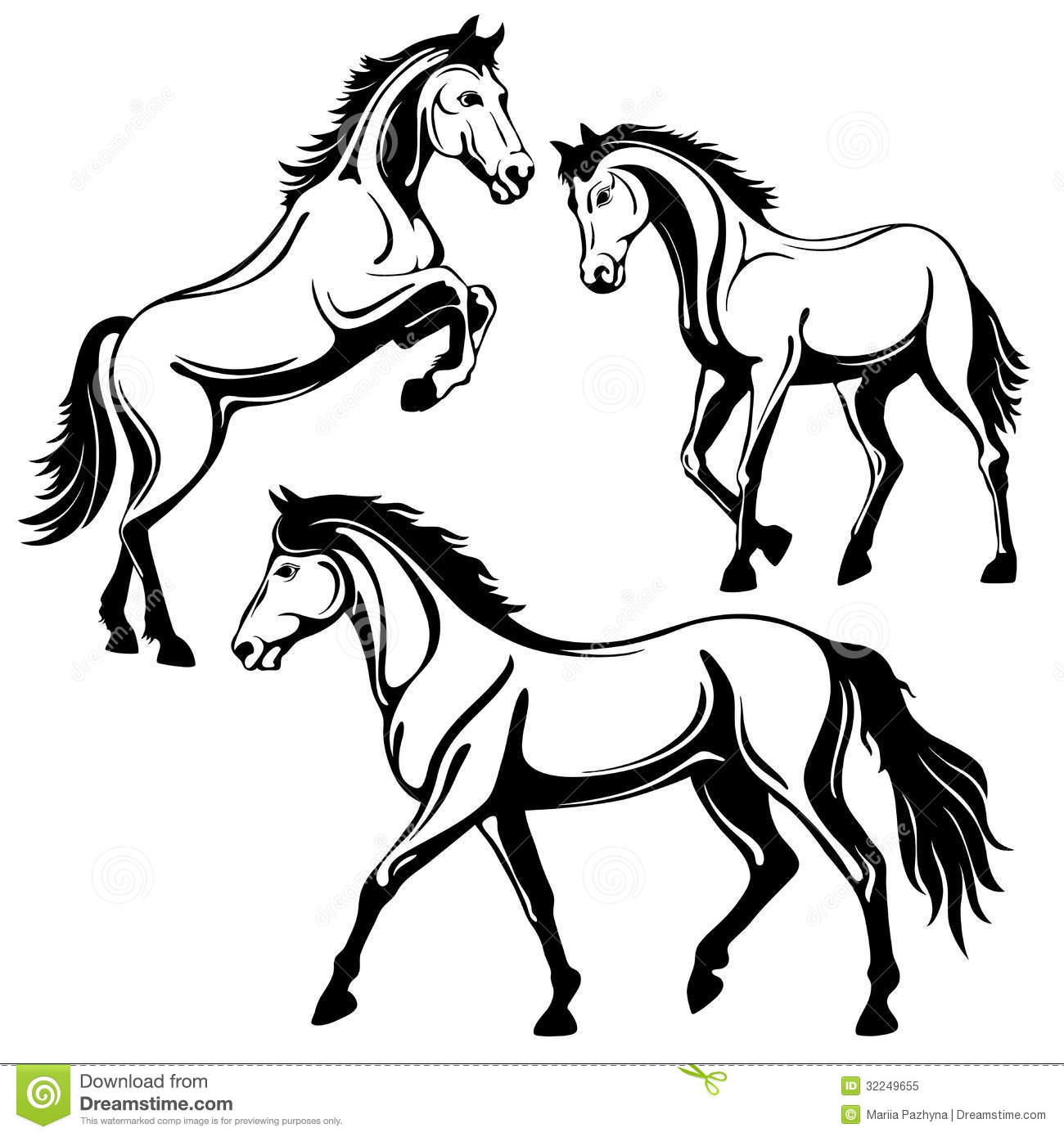 1300x1390 Horse Royalty Free Stock Photo