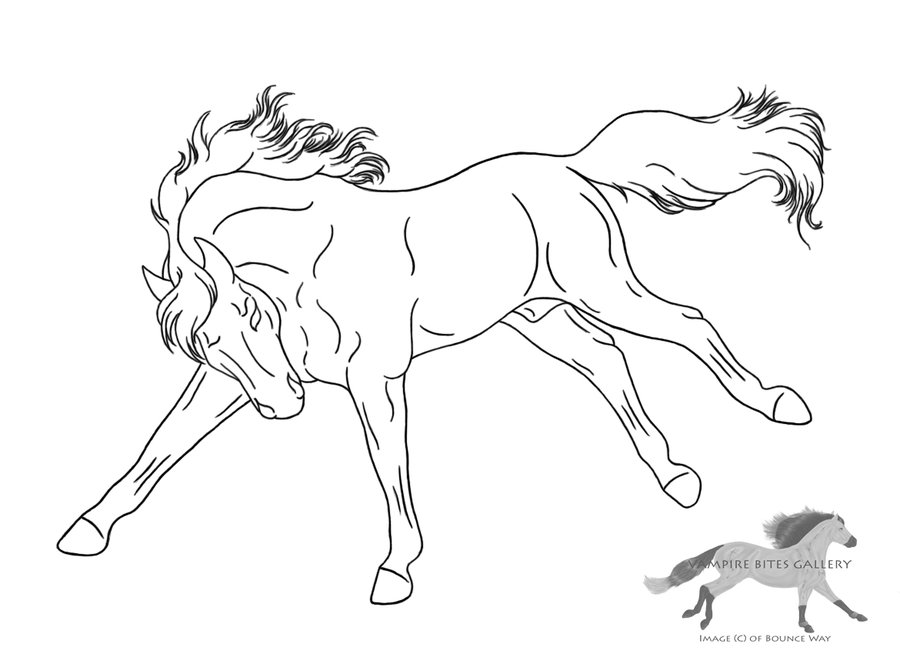 900x654 Bucking Horse Lineart Free Use By Rejectall American