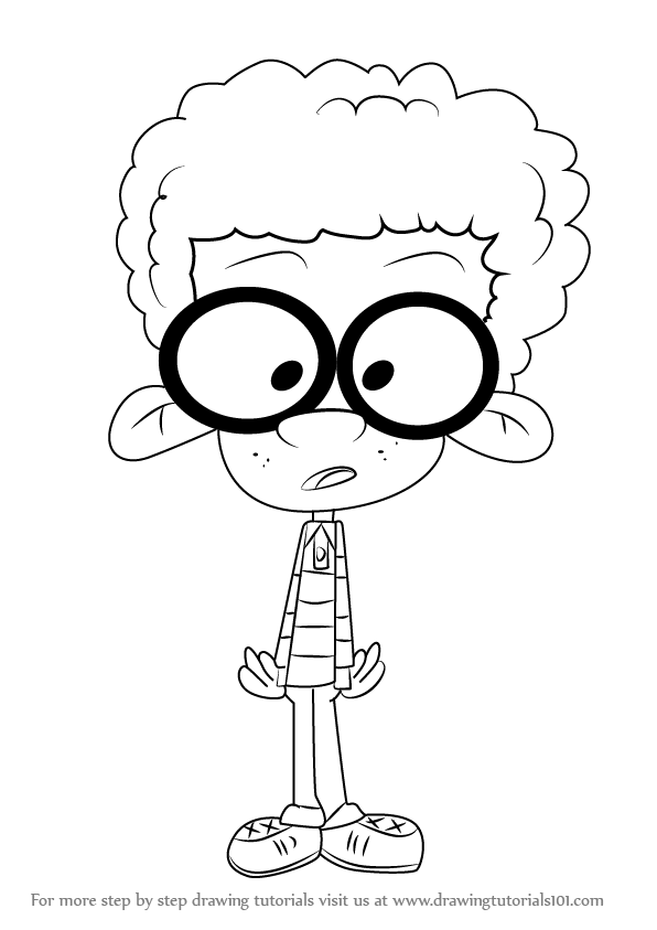 596x843 From The Loud House (The Loud House) Step By Step Drawing