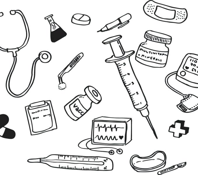 678x600 Medical Coloring Pages Medical Coloring Pages Coloring Pages Kids
