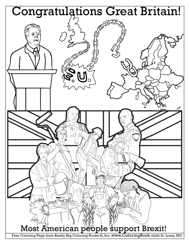 612x792 Coloring Books Congratulations Great Britain Free Brexit Online